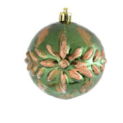 Шар новогодний 8 см с объемным узором Yes! Fun 972920