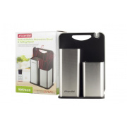 Набір Підставка для ножів та приладдя з дошкою Kamille 7610