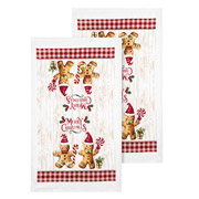 Набір кухонних рушників у коробці Christmas Gingerbread Ardesto