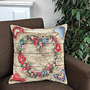 Декоративна гобеленова подушка Wooden Прованс