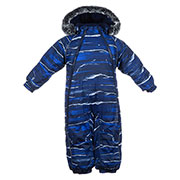 Дитячий зимовий термокомбінезон ORION Huppa 36300030 синій принт