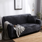 Чохол на диван мікрофібра Homytex темно-сірий