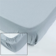 Простирадло на гумці з ранфорса SoundSleep gray148 сіра