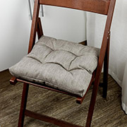 Подушка на стілець Fiesta Прованс сіра