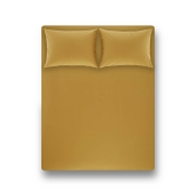 Простирадло на гумці з наволочкою Laura moss green Penelope болотний