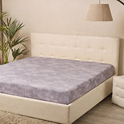 Простирадло Soft Marble SoundSleep бязь сірий