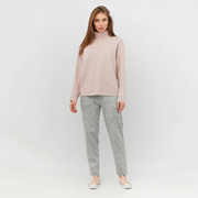 Штани в'язані Casual Прованс сірий меланж