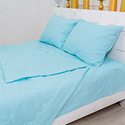 Дитячий літній спальний комплект 2415 Eco-Soft 12-4608 Lucretia ковдра, простирадло і наволочки MirSon