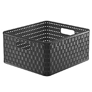 Кошик для зберігання квадратний Rotho Кантрі 14л