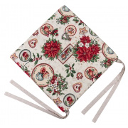 Подушка для стільця гобеленова новорічна Limaso Nat-PS