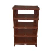Поличка для взуття Proff Преміум коричнева 31.5х49х84.5 см PF2601815