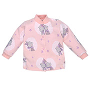 Кофта для дівчинки 0402202зці футер Татошка рожевий