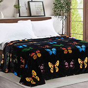 Плед флісовий Selena Нічні метелики 500301