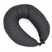 Подушка для вагітних і годування 5017 Color Line 17-0611 Stripe Black MirSon 17-0611 Stripe Black MirSon