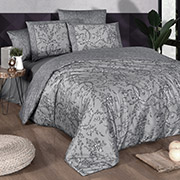 Постільна білизна Dema Grey сатин-преміум La Romano