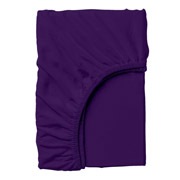 Простирадло на гумці в дитяче ліжечко Dark Plum Cosas ранфорс