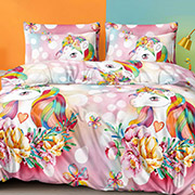 Підліткова постільна білизна 210414 Єдиноріжки-2 ранфорс Selena