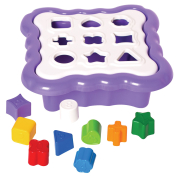 Іграшка - сортер "Розумні фігурки" 10 ел. (фіолетовий)