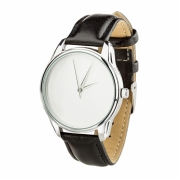 Годинники ZIZ Мінімалізм чорний, срібло - другий ремінець в подарунок 4600153