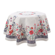 Скатертина гобеленова кругла Chamomille Lefard