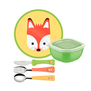 Набір дитячого посуду Tramontina Baby Friends 5 предметів 23797/908