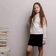 В'язана спідниця-шорти Art Knit чорний