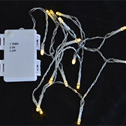 Електрогірлянди молочно-біла для вулиці 15 LED ламп YES! Fun 801130