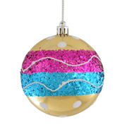 Шар новогодний 8 см Арабис Yes! Fun 973079