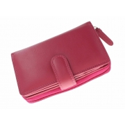 Женский кожаный кошелек Visconti HT-33 Madame fuchsia