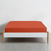 Простирадло на гумці Rust ранфорс Cosas висота 20 см