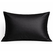 Наволочка сатинова SoundSleep Elisa сатин чорний