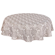 Скатертина гобеленова кругла Вензель люкс LiMaSo EDEN391NA