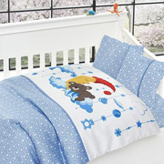 Постільна білизна для дитячого ліжечка First choice Sleeper mavi