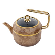 Чайник 2,5 л Royal Stone Ti̇gereye Gold Brioni 764-051