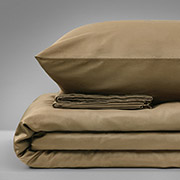 Простирадло MirSon сатин 0211 Cacao коричневий