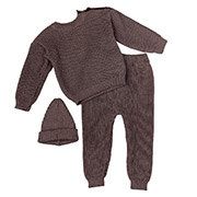 Комплект Happy Art Knit коричневый