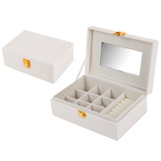 Органайзер для прикрас 20х14х7.5 см Lefard 819-040 білий