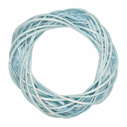 Венок ротанговый 25см YES! Fun 974237 голубой