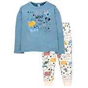 Піжама для хлопчика 0106347сот інтерлок Татошка блакитний