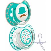 Пустушки Retro 3-6 міс. (2 шт.) Boy Lovi 22 / 804boy