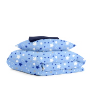 Дитяча постільна білизна в ліжечко COLOR STARS CS1 Cosas синій