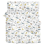 Комплект постільної білизни підлітковий Animals SoundSleep бязь