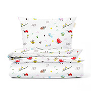 Постільна білизна в дитяче ліжечко Bees ранфорс Cosas без простирадла