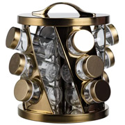 Набік банок для спецій 12х100 мл Yiwu HP-1369 золото