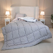 Набір Руно Grey White ковдра зимова антиалергенна і 1 подушка