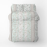 Постільна білизна Затишок бязь Home Line капучино-ментоловий