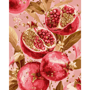 Картина за номерами 40х50 см. Золотий гранат Santi 955764