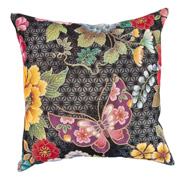 Наволочка гобеленовая с золотым люрексом двусторонняя Limaso Japan003-NV2