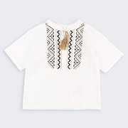 Футболка для хлопчика ФТ70 супрем Бембі 2G5-молочний-бежевий-принт