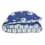 Дитяча підковдра Blue Space ранфорс Cosas